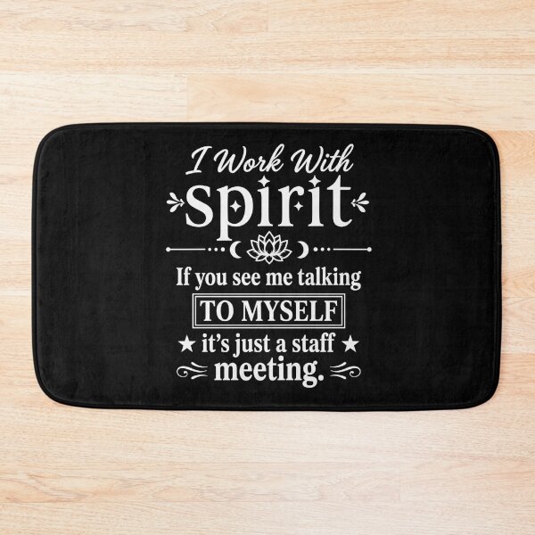 Item preview, I Work with Spirit If You See Me Talking to Myself Humor Mom designed and sold by hemagamo.