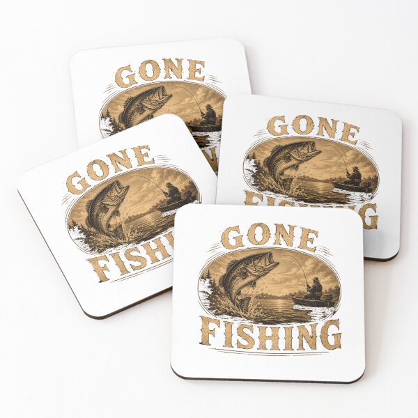 Item preview, Gone Fishing  designed and sold by TheEndDesign.