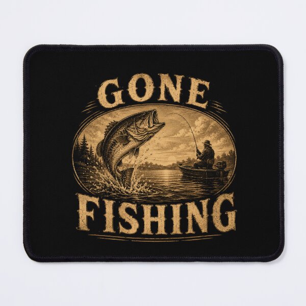 Item preview, Gone Fishing designed and sold by TheEndDesign.