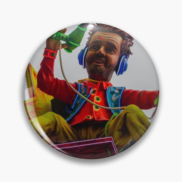 Item preview, Carnival Parade Float Featuring Giant DJ Musician Statue With Headphones, Microphone And Keyboard designed and sold by Nmallia.