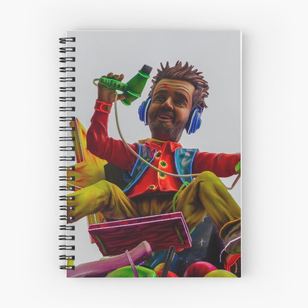 Item preview, Carnival Parade Float Featuring Giant DJ Musician Statue With Headphones, Microphone And Keyboard designed and sold by Nmallia.