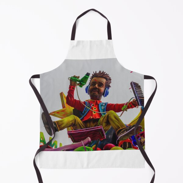 Item preview, Carnival Parade Float Featuring Giant DJ Musician Statue With Headphones, Microphone And Keyboard designed and sold by Nmallia.