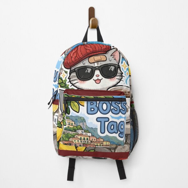 Item preview, Boss Mode Tag Team - Freda and Junior Amalfi Coast Italy designed and sold by MAISON SYLVIE.