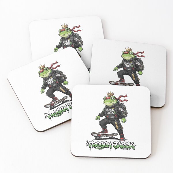 Item preview, Frog Street Art Skateboard  designed and sold by FroggyJacck.