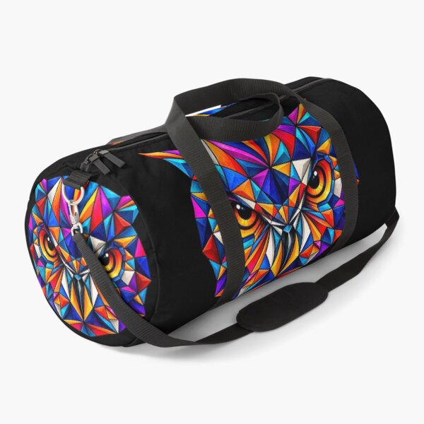 Item preview, Colorful Geometric Rainbow Owl – For Art and Nature Lovers designed and sold by Geometric Art..