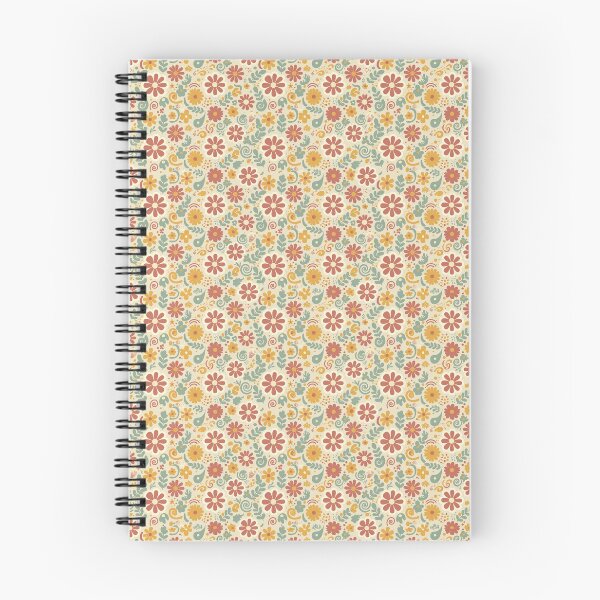 Item preview, Vintage Floral Pattern | Retro Folk Flower Seamless Design | Boho Botanical Pattern | Colorful Cottagecore Floral Art designed and sold by MixedMuse24.