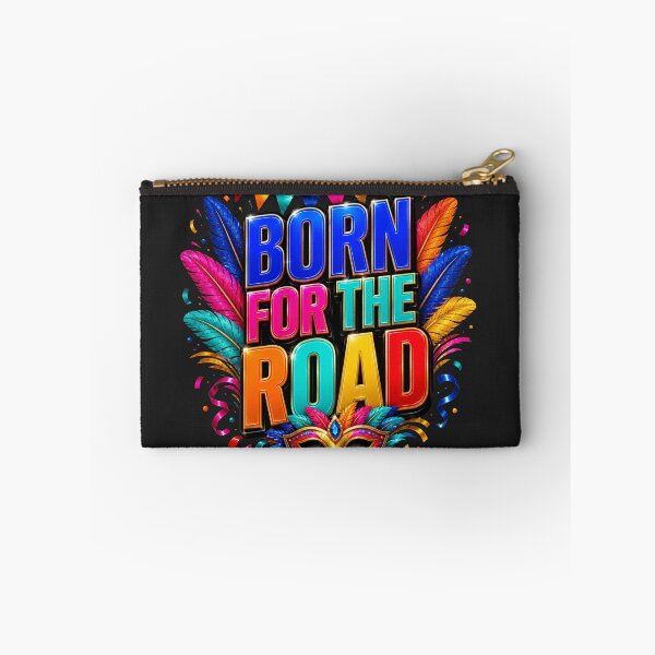 Item preview, Born for the Road Glossy Caribbean Carnival Soca Shirt designed and sold by GiftLore Studio.