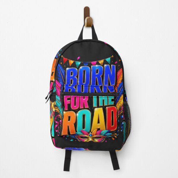 Item preview, Born for the Road Glossy Caribbean Carnival Soca Shirt designed and sold by GiftLore Studio.