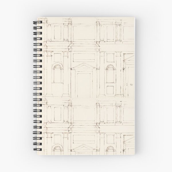 Item preview, Renaissance Facade Architectural Study Sketch designed and sold by artofuniverse.