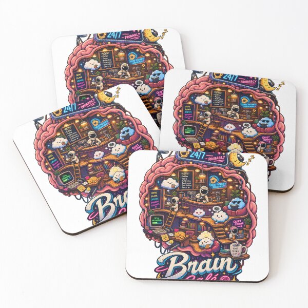 Item preview, Brain Café – Open 24/7 Probably designed and sold by NarpLTD.