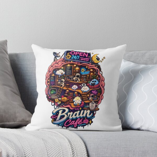 Item preview, Brain Café – Open 24/7 Probably designed and sold by NarpLTD.