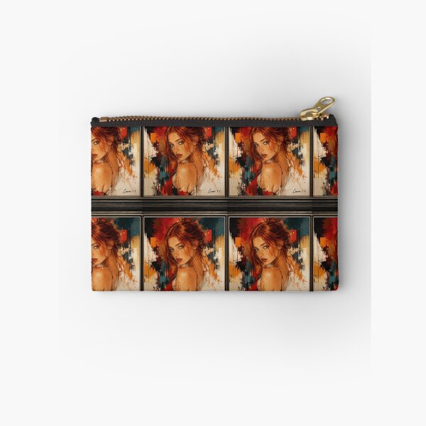 Item preview, Auburn Muse Abstract Portrait designed and sold by SHOCAMPOS DESIGNS .