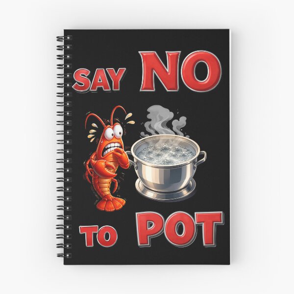Item preview, Say No to Pot – Funny Scared Lobster Anti-Boiling Design designed and sold by AceEye.