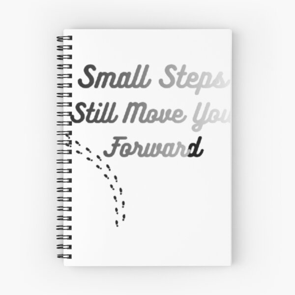 Item preview, Small Steps Still Move You Forward – Motivational Minimalist Quote Design designed and sold by EdgeSphere.