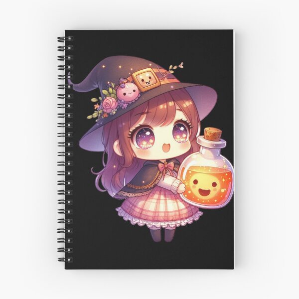 Item preview, Nina – The Potion Witch | Spooky Cuties designed and sold by bella-rosa87.