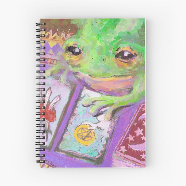 Item preview, frogs can learn to read tarot, but they can also learn to pretend they have learned to read tarot designed and sold by guilhernunes.