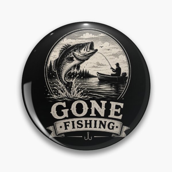 Item preview, Gone Fishing  designed and sold by TheEndDesign.