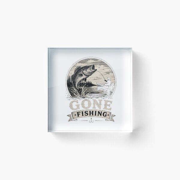 Item preview, Gone Fishing  designed and sold by TheEndDesign.