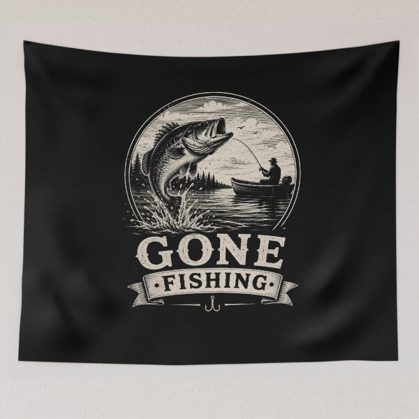Item preview, Gone Fishing designed and sold by TheEndDesign.