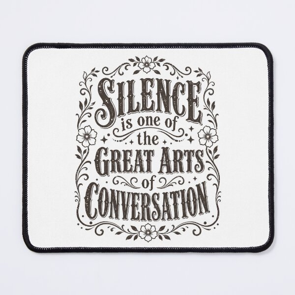 Item preview, Silence Speaks designed and sold by Quote Gallery.