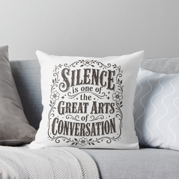 Item preview, Silence Speaks designed and sold by Quote Gallery.