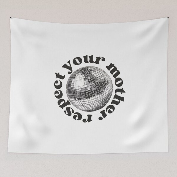 Item preview, Respect Your Mother Disco Ball Y2K - Retro Mirror ball  designed and sold by Gbriel3.