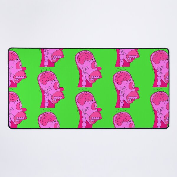 Item preview, Homer Simpson Head X-Ray Brain Art (pink) designed and sold by ZERO-MIND.