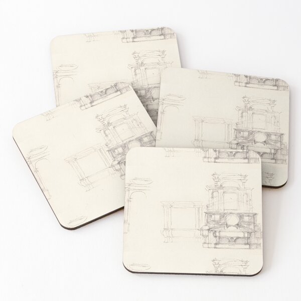 Item preview, Renaissance Architectural Study Sketch designed and sold by artofuniverse.