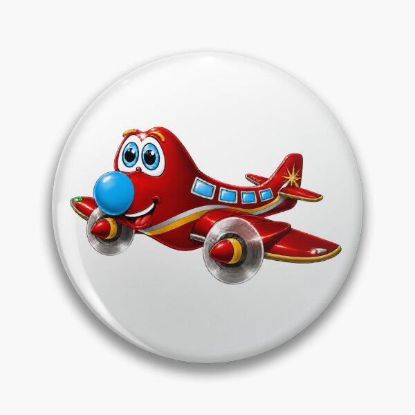 Item preview, Red Airplane Cartoon designed and sold by Scott Hayes.