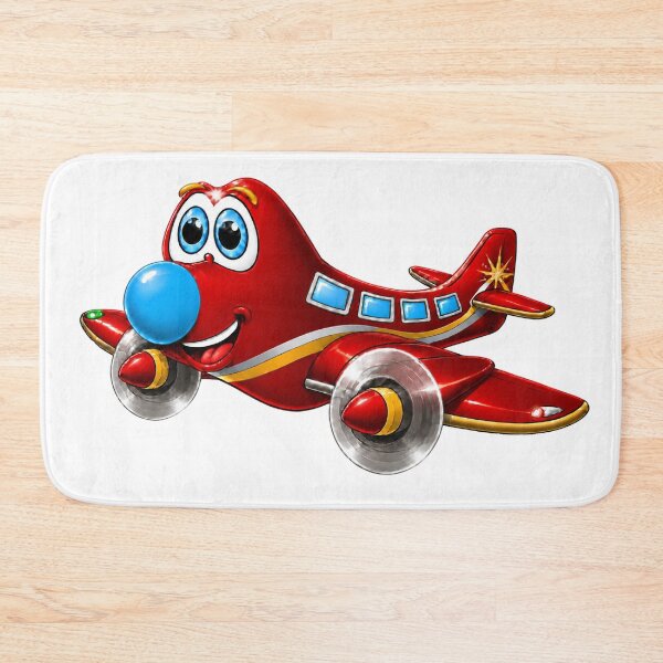 Item preview, Red Airplane Cartoon designed and sold by Scott Hayes.