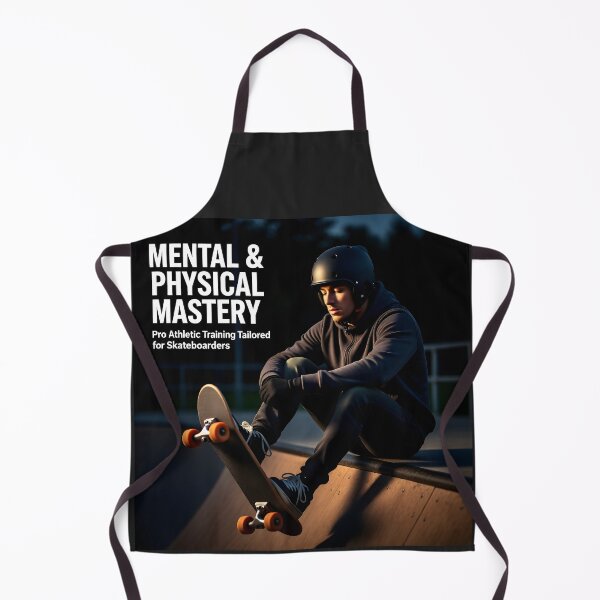 Item preview, Mental and Physical Mastery Skateboard Poster: Pro Halfpipe Training Canvas designed and sold by Creative-RE.