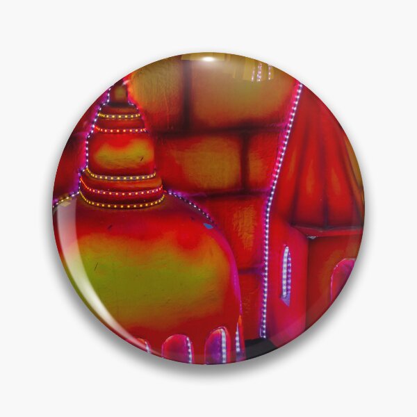 Item preview, Colorful Illuminated Festival Float With Dome Lanterns, Lights and Confetti at Night Parade designed and sold by Nmallia.