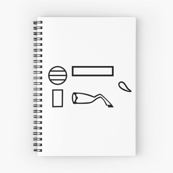 Item preview, Strength in Ancient Egyptian Hieroglyphs – ḫpš designed and sold by ModernAncients.