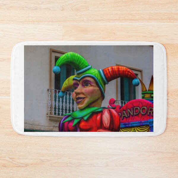 Item preview, Colorful Jester Carnival Float With Vibrant Costume And Whimsical Masked Parade Figure designed and sold by Nmallia.