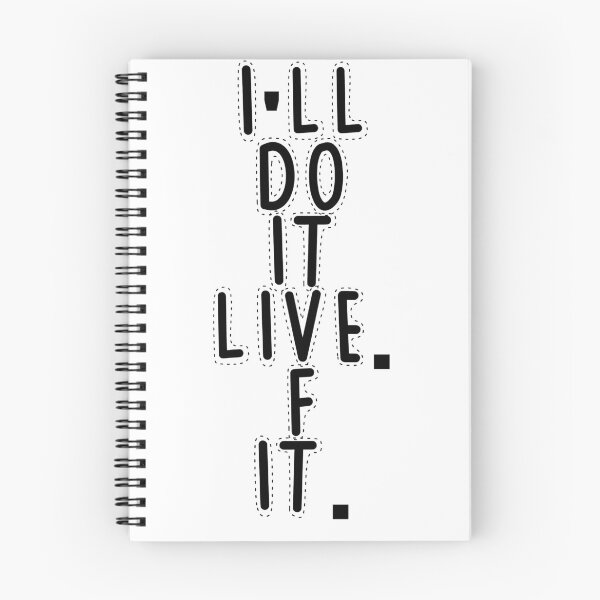 Item preview, Text Typography I'll do it live. F it. Deadline Humor designed and sold by TypeboldStudio.