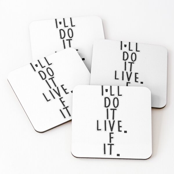 Item preview, Text Typography I'll do it live. F it. Deadline Humor designed and sold by TypeboldStudio.
