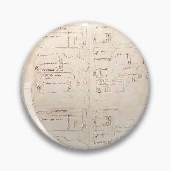 Item preview, Renaissance Marble Measurements Notebook Sketches designed and sold by artofuniverse.