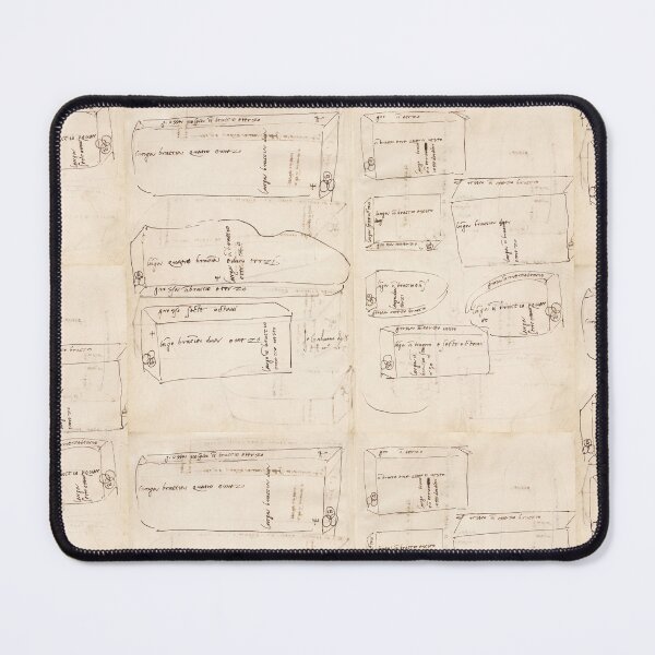Item preview, Renaissance Marble Measurements Notebook Sketches designed and sold by artofuniverse.