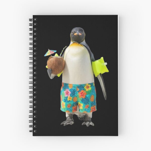 Item preview, Summer Vacation Penguin Beach Party Art designed and sold by DailySparks.
