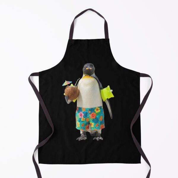 Item preview, Summer Vacation Penguin Beach Party Art designed and sold by DailySparks.