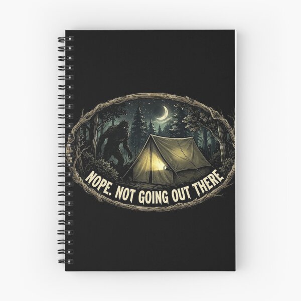 Item preview, Nope, Not Going Out there designed and sold by RisingWolfStudio.