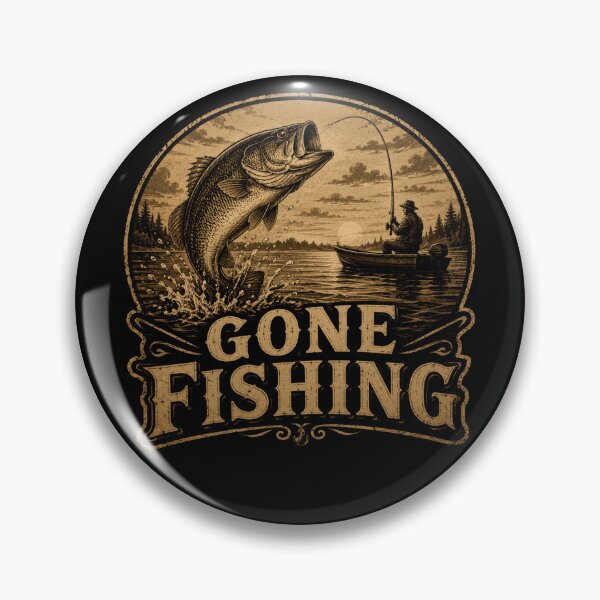 Item preview, Gone Fishing  designed and sold by TheEndDesign.