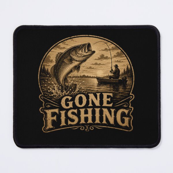 Item preview, Gone Fishing designed and sold by TheEndDesign.