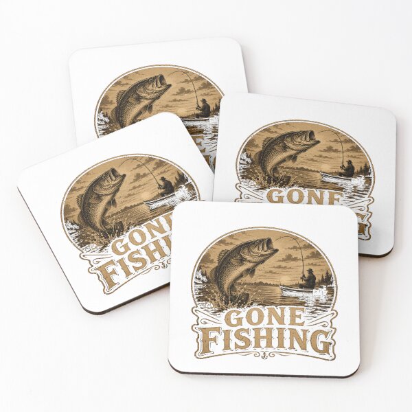 Item preview, Gone Fishing  designed and sold by TheEndDesign.