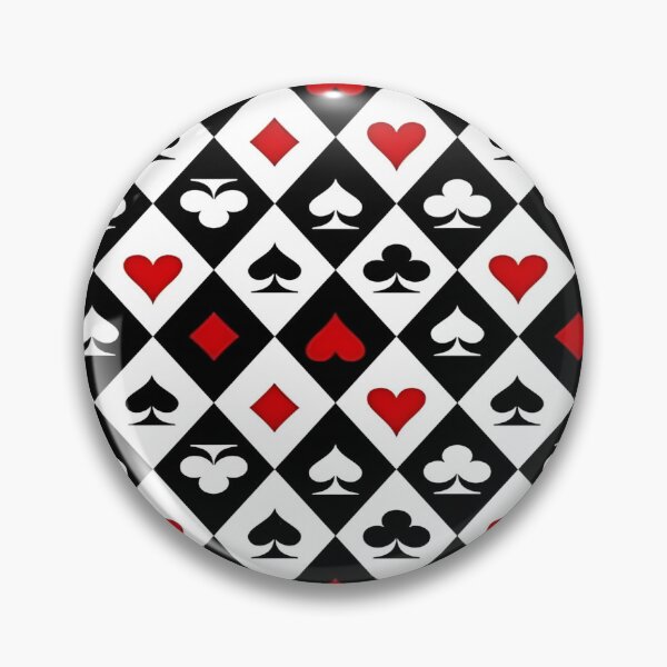 Item preview, A Geometric Repeating Seamless Patterns Of A Playing Card Symbols In A Dynamic Color Palette designed and sold by Matt_Smith.