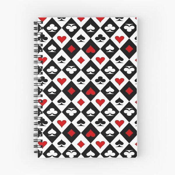 Item preview, A Geometric Repeating Seamless Patterns Of A Playing Card Symbols In A Dynamic Color Palette designed and sold by Matt_Smith.
