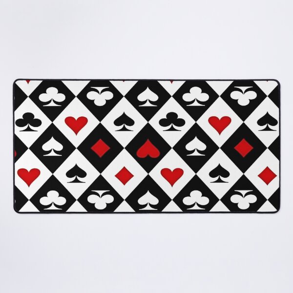Item preview, A Geometric Repeating Seamless Patterns Of A Playing Card Symbols In A Dynamic Color Palette designed and sold by Matt_Smith.