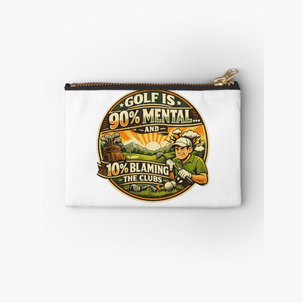 Item preview, Golf Mental Game Humour Design designed and sold by RMBPrintStudio.