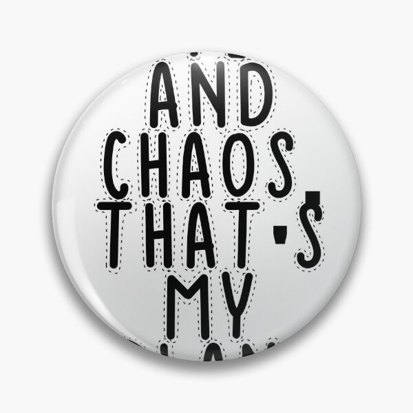 Item preview, Text Typography Caffeine and chaos. That's my plan. Deadline Humor designed and sold by TypeboldStudio.
