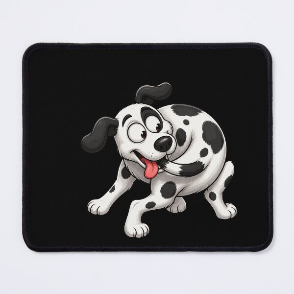 Item preview, Dizzy Dalmatian Tail Chasing Tornado Funny Design designed and sold by BoyleDesignShop.